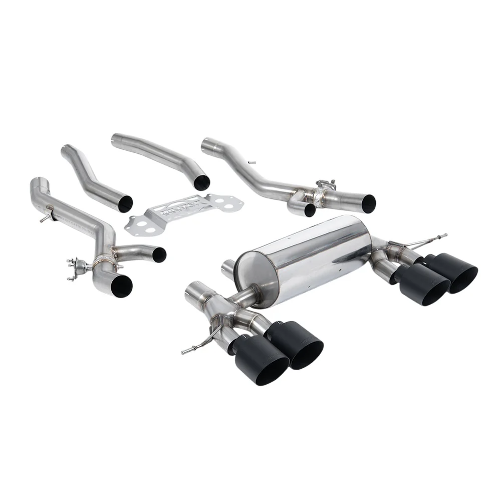 Milltek Secondary Cat Back Exhaust BMW 3 Series G80 M3 and M3 Competition S58 3.0 Turbo (North American / ROW Non-OPF/GPF Cars Only) 21-25 - Image 4
