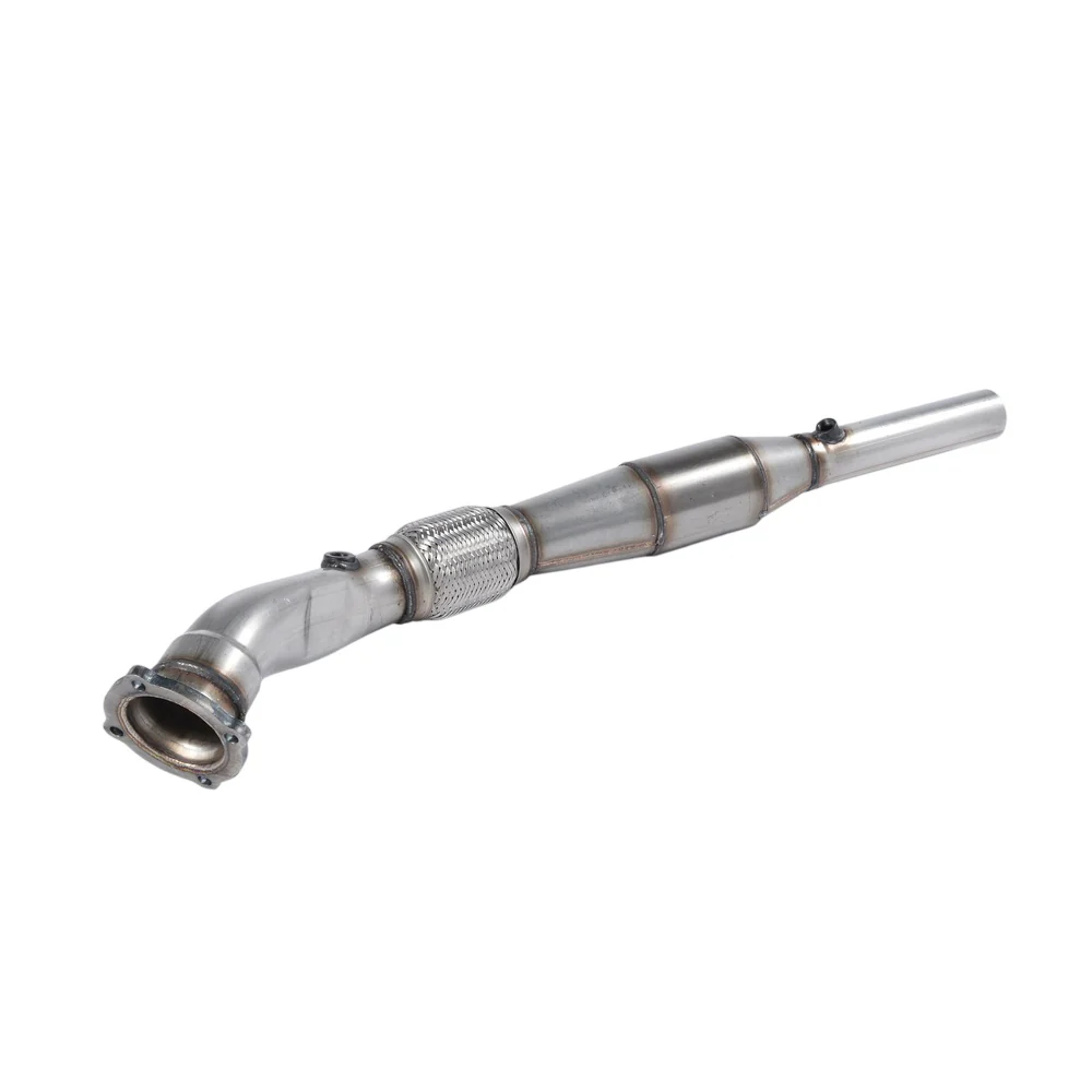 Milltek Large Bore Downpipe and Hi-Flow Sports Cat Exhaust Skoda Octavia RS 1.8T 180 and 1.8T 150 98-06 - Image 2