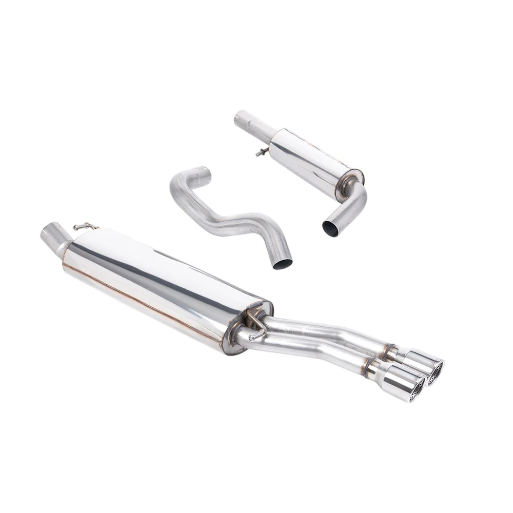 Milltek Cat Back Exhaust Volkswagen Bora 1.8T 2WD 00-05