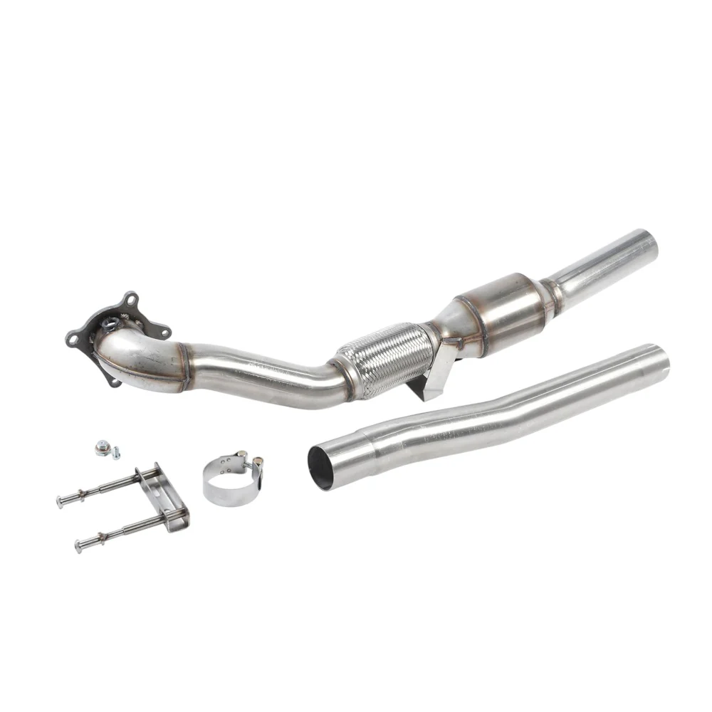 Milltek Cast Downpipe with Race Cat Exhaust - 200 Cell Volkswagen Golf Mk5 GTi 2.0T FSI 04-09 - Image 2