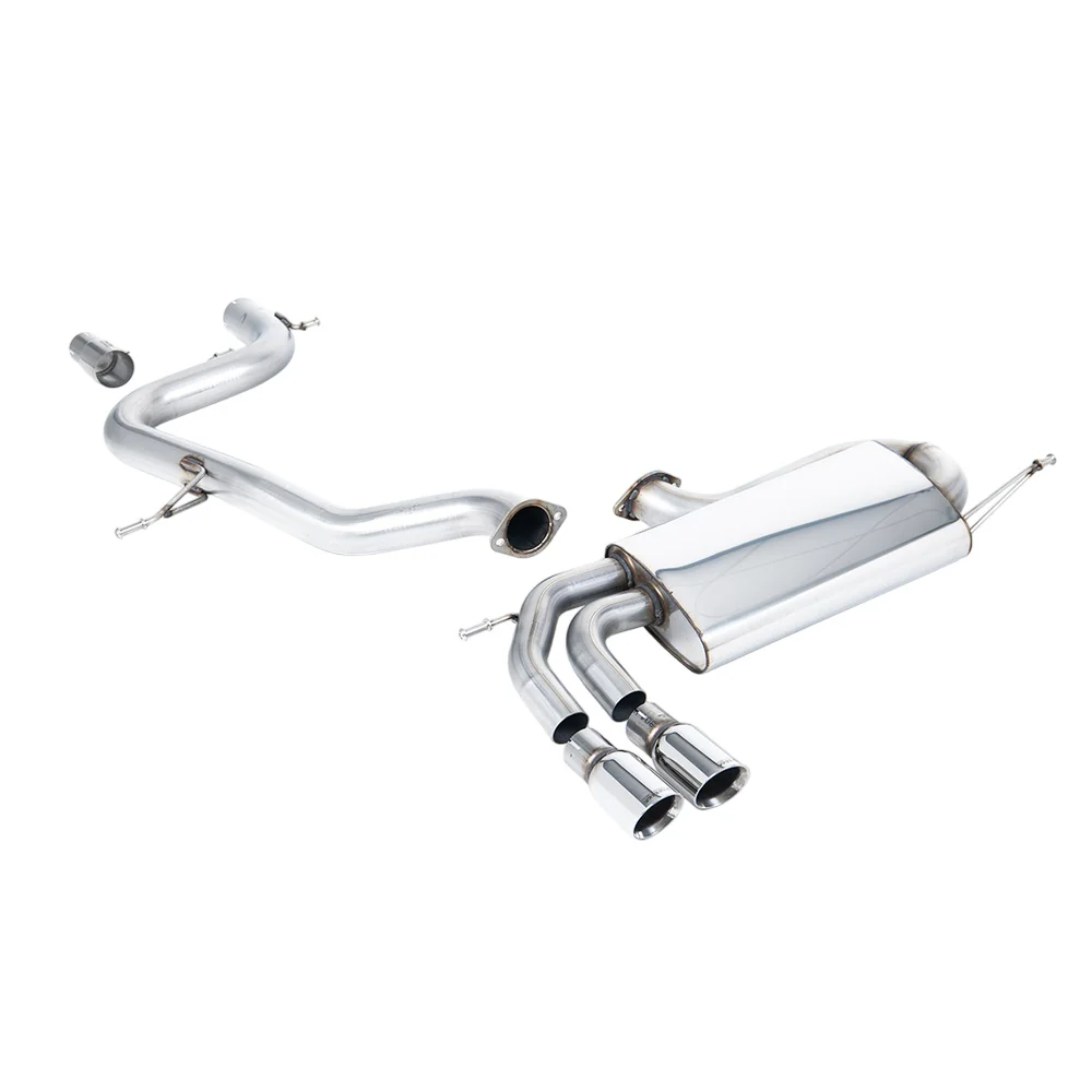 Milltek Cat Back Exhaust Volkswagen Golf Mk5 GTi 2.0T FSI 04-09 - Image 9