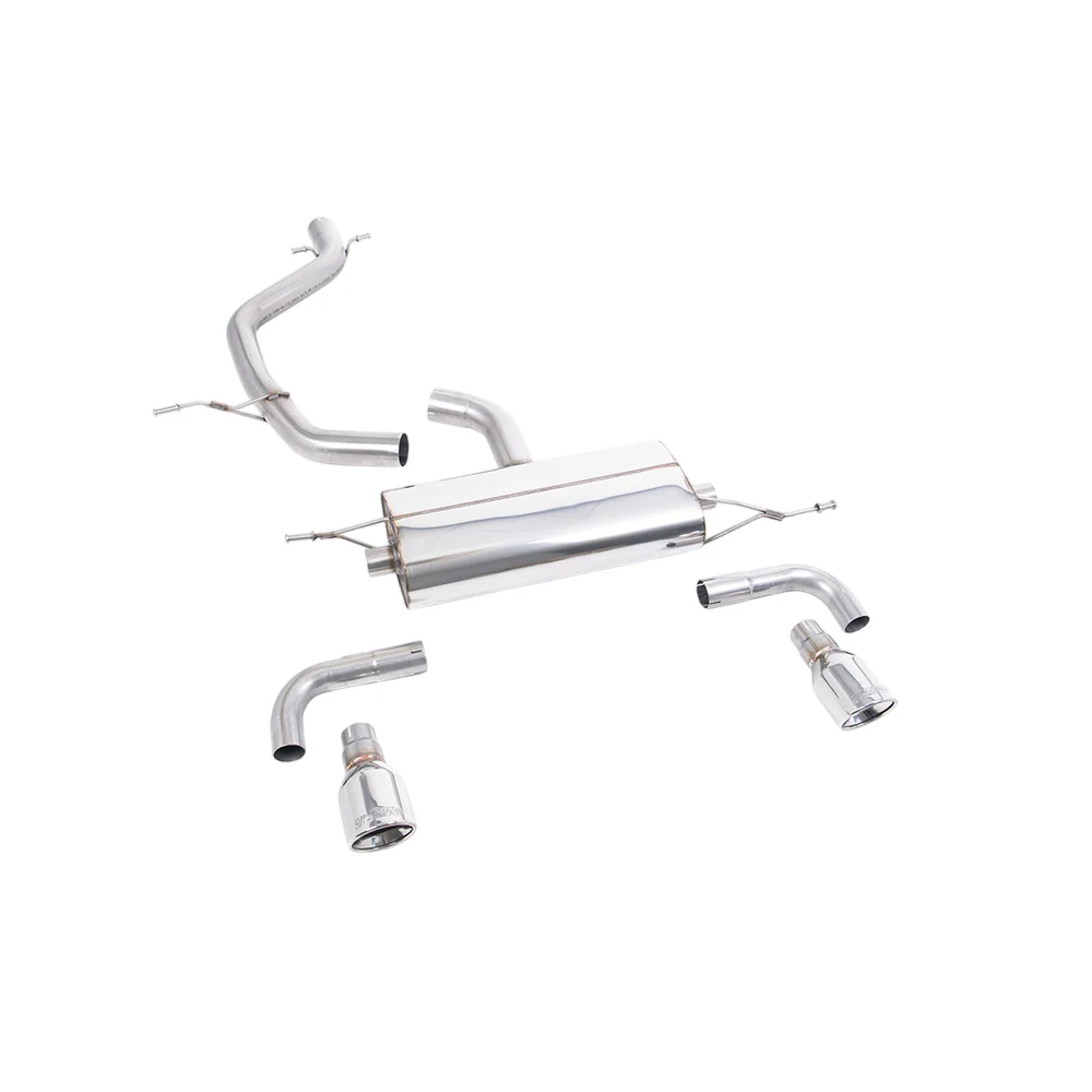 Milltek Cat Back Exhaust Volkswagen Golf Mk6 GTi 2.0 TSI 210PS 09-13 - Image 4