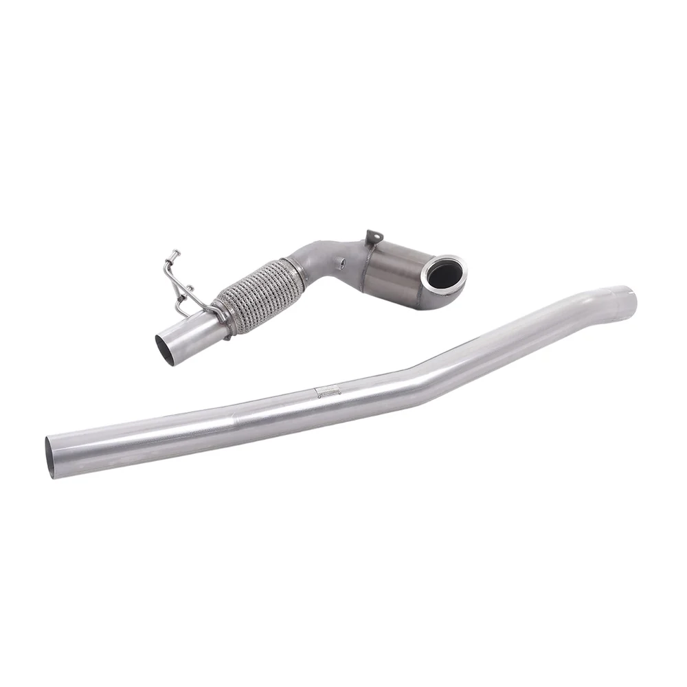 Milltek Cast Downpipe with Race Cat Exhaust Volkswagen Golf Mk7 2.0 TFSi Alltrack / Estate / Station Wagon / Combi 4-Motion 16-21 - Image 2