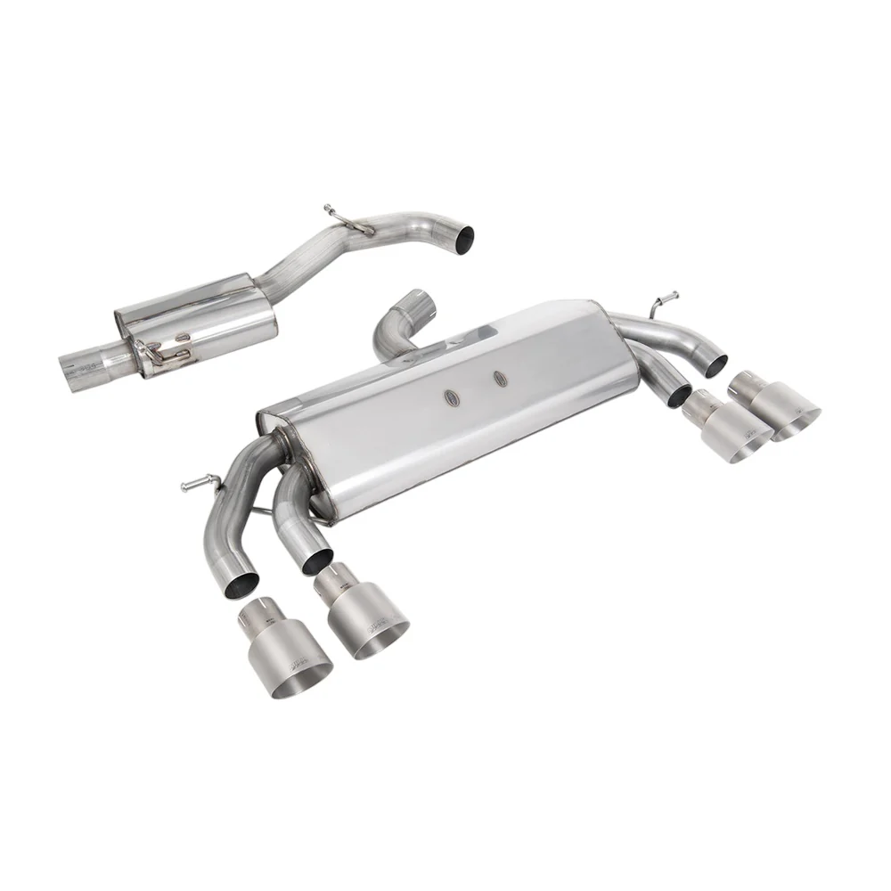 Milltek Cat Back Exhaust Volkswagen Golf Mk7.5 R 2.0 TSI 300PS (GPF Equipped Models Only) 76mm and EC Approved Systems 19-20 - Image 11