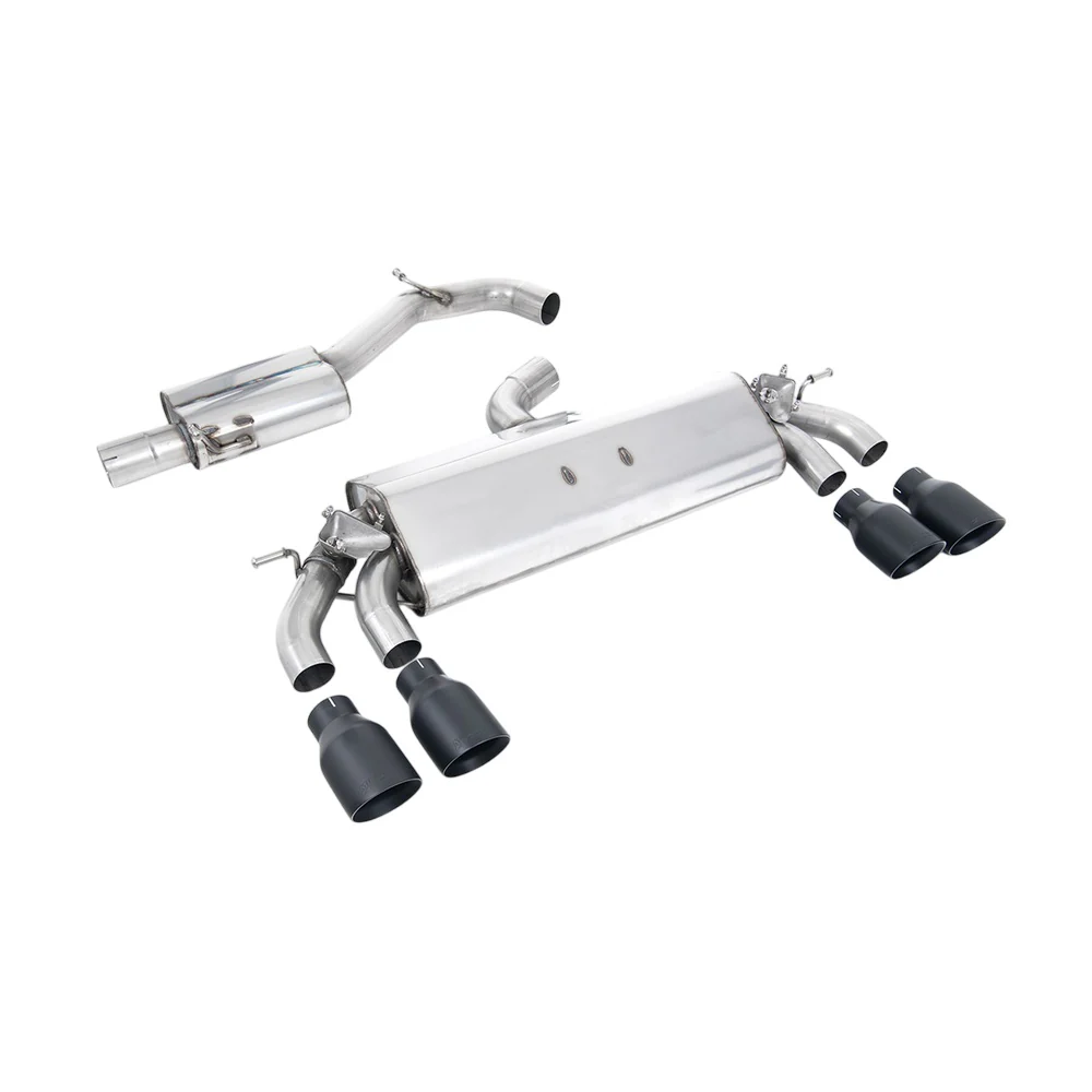 Milltek Cat Back Exhaust Volkswagen Golf Mk7.5 R 2.0 TSI 300PS (GPF Equipped Models Only) 76mm and EC Approved Systems 19-20 - Image 4