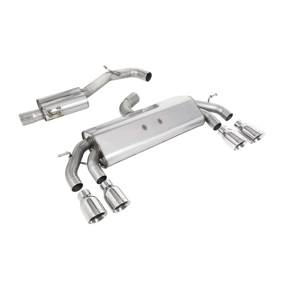 Milltek Cat Back Exhaust Volkswagen Golf Mk7.5 R 2.0 TSI 300PS (GPF Equipped Models Only) 76mm and EC Approved Systems 19-20 - Image 9
