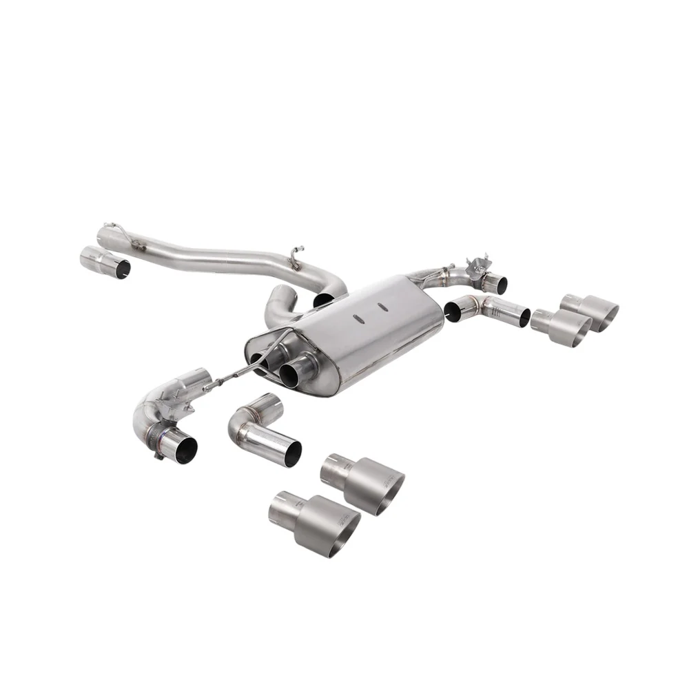 Milltek Cat Back Exhaust Volkswagen Golf Mk7.5 R 2.0 TSI 310PS (Non-GPF Equipped Models Only) 80mm Race Systems 17-21 - Image 14