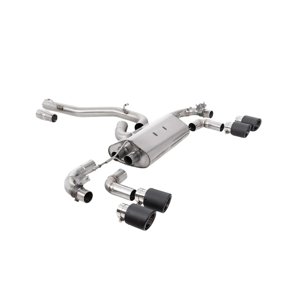 Milltek Cat Back Exhaust Volkswagen Golf Mk7.5 R 2.0 TSI 310PS (Non-GPF Equipped Models Only) 80mm Race Systems 17-21 - Image 7