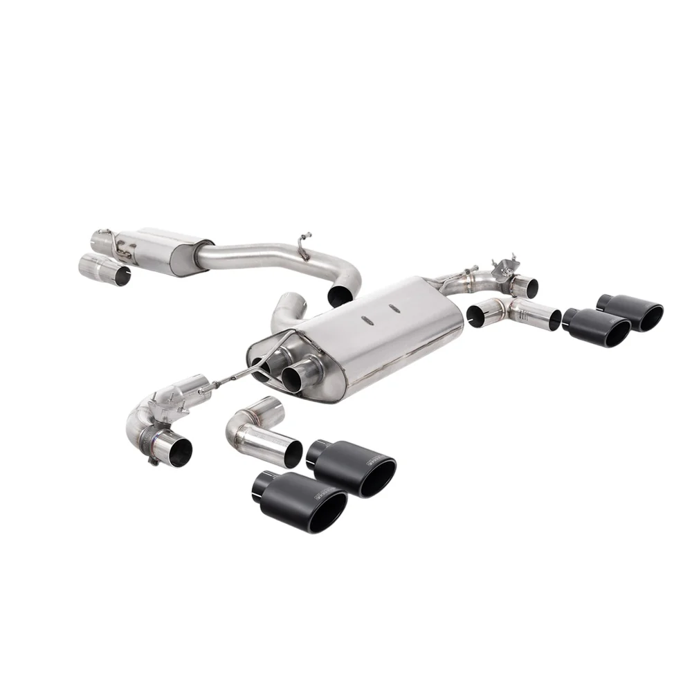 Milltek Cat Back Exhaust Volkswagen Golf Mk7.5 R 2.0 TSI 310PS (Non-GPF Equipped Models Only) 80mm Race Systems 17-21 - Image 9