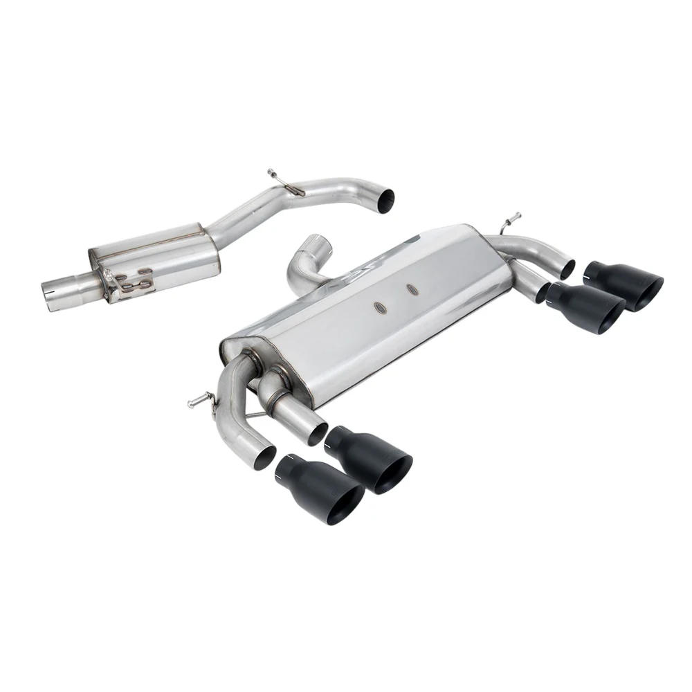 Milltek Cat Back Exhaust Volkswagen Golf Mk7 R 2.0 TSI 300PS (ECE Approved and 76.2mm Systems) 14-16 - Image 7