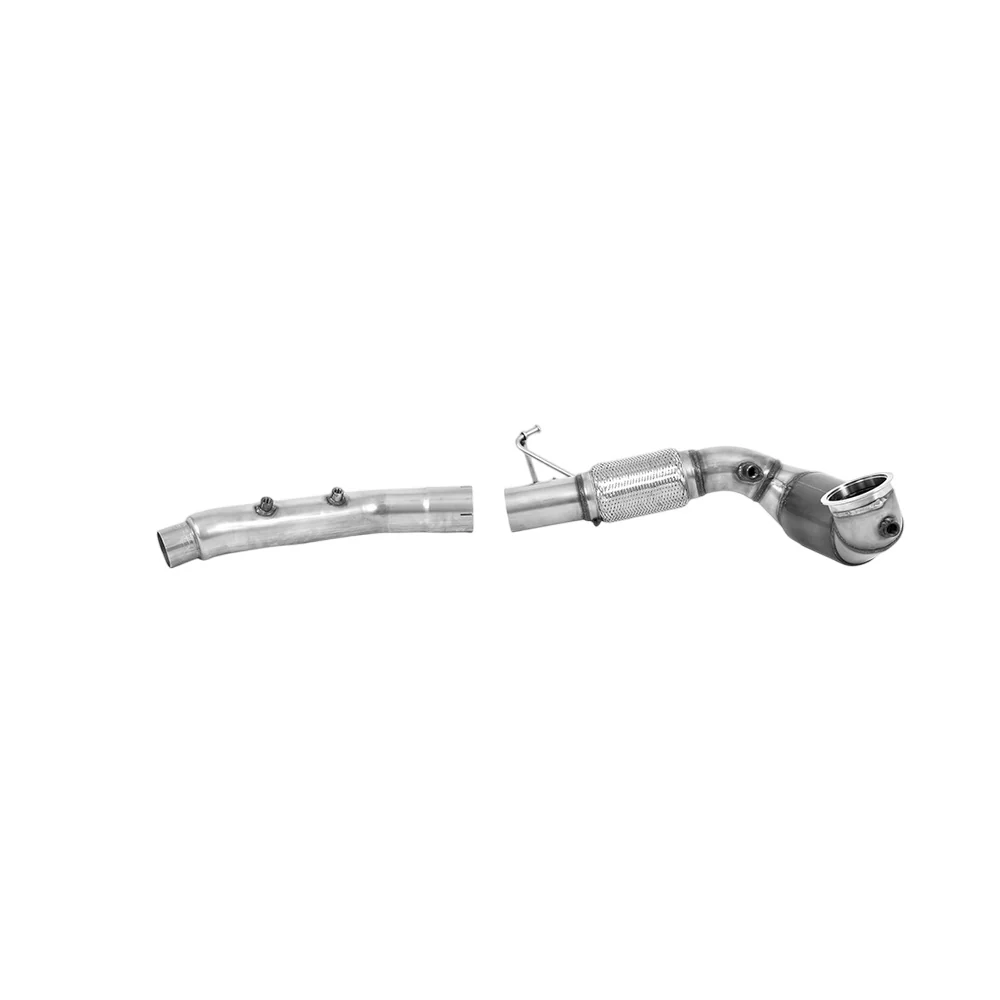 Milltek Large Bore Downpipe and Hi-Flow Sports Cat Exhaust Volkswagen Golf Mk8 GTi Clubsport (300ps OPF/GPF Equipped Models Only) 21-25 - Image 4