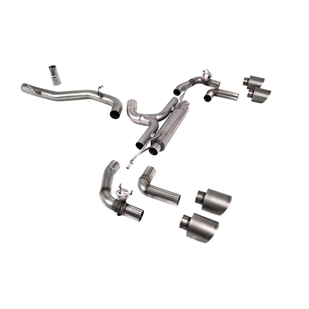 Milltek Particulate Filter-back Exhaust Volkswagen Golf Mk8 R 2.0 TSI 320PS (GPF Equipped Models Only) 21-25 - Image 12