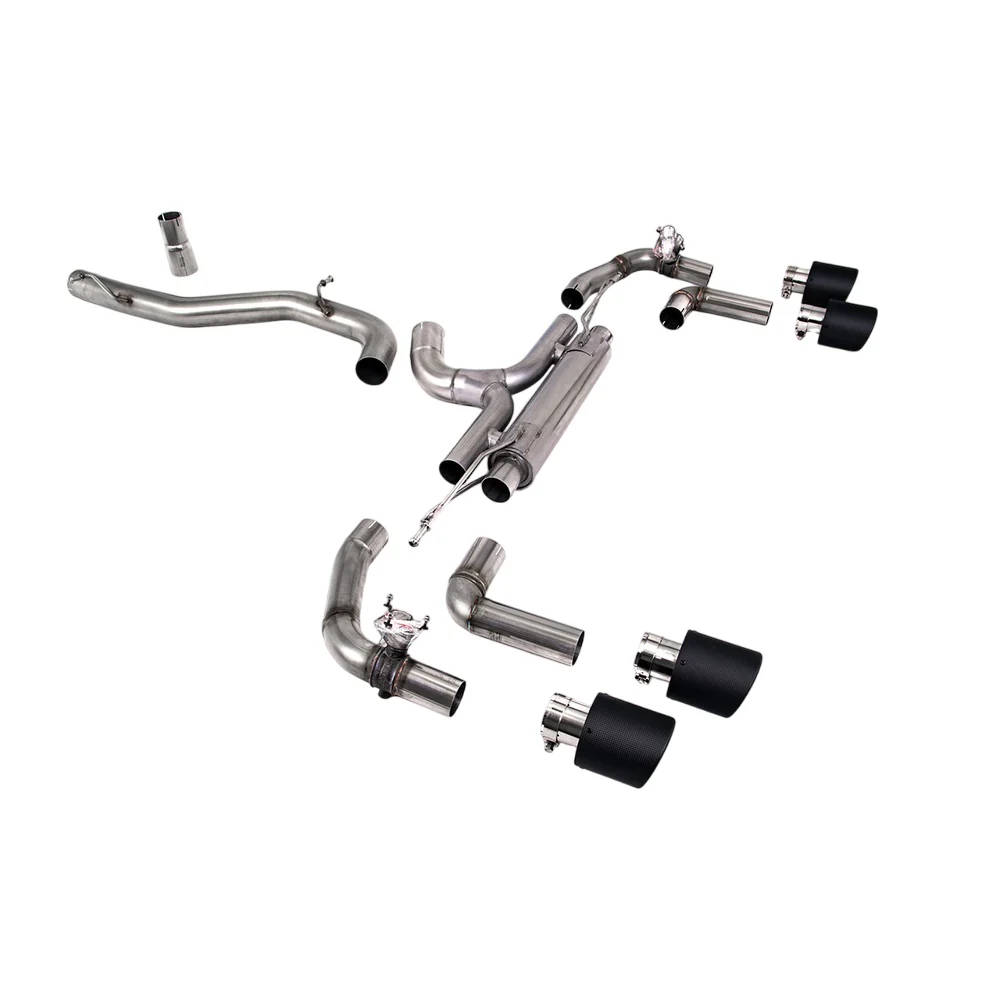 Milltek Particulate Filter-back Exhaust Volkswagen Golf Mk8 R 2.0 TSI 320PS (GPF Equipped Models Only) 21-25 - Image 14