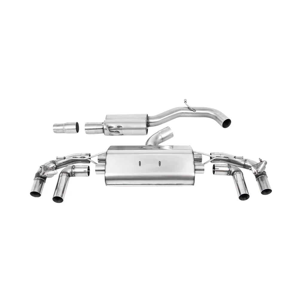 Milltek Particulate Filter-back Exhaust Volkswagen Golf Mk8 R 2.0 TSI 320PS (GPF Equipped Models Only) 21-25 - Image 7