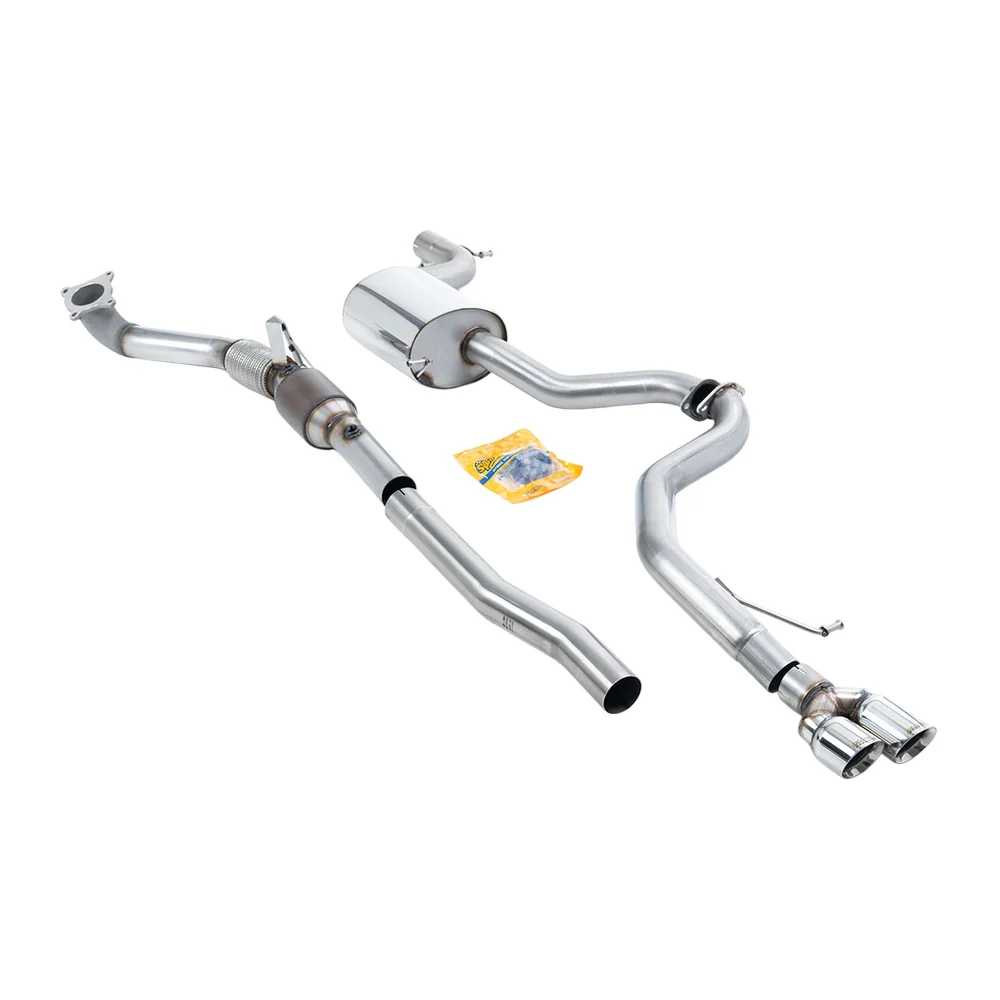 Milltek Turbo-back including Hi-Flow Sports Cat Exhaust Volkswagen Jetta Mk6 GLI 2.0 TSI 11-14 - Image 3