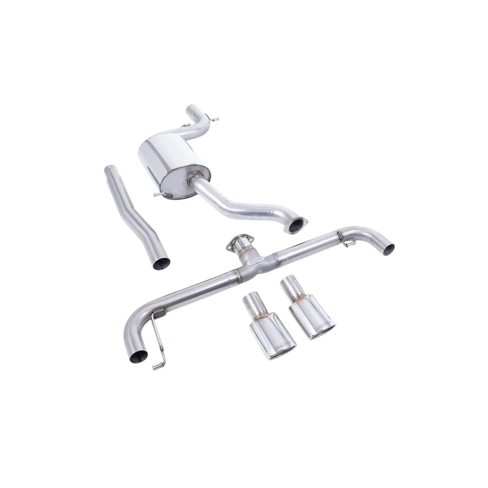 Milltek Cat Back Exhaust Volkswagen Scirocco R 09-16 - Image 2