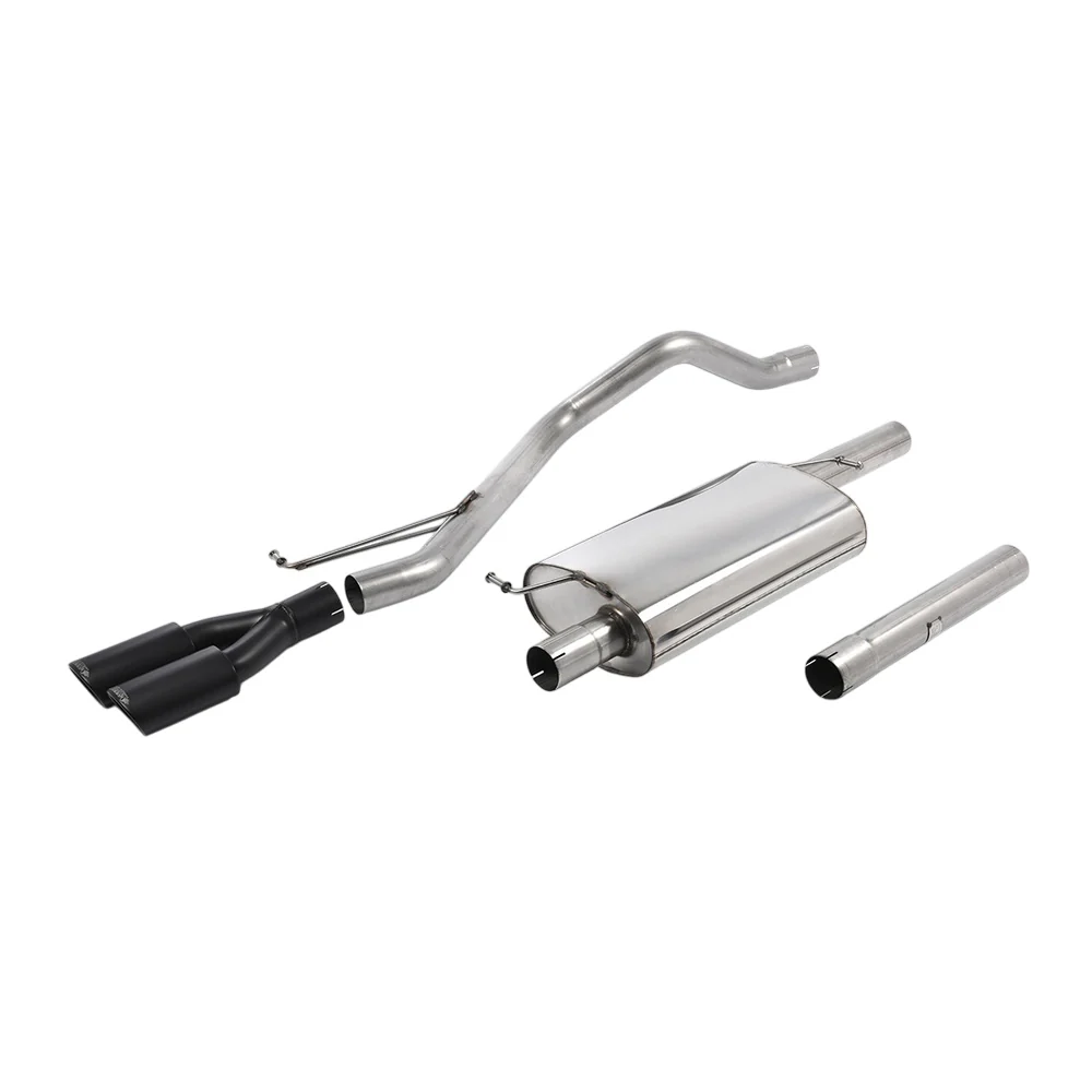 Milltek Cat Back Exhaust Volkswagen Transporter \ Caravelle T5 LWB 2.5 TDi (130ps and 174ps) 2WD and 4MOTION 03-09 - Image 6