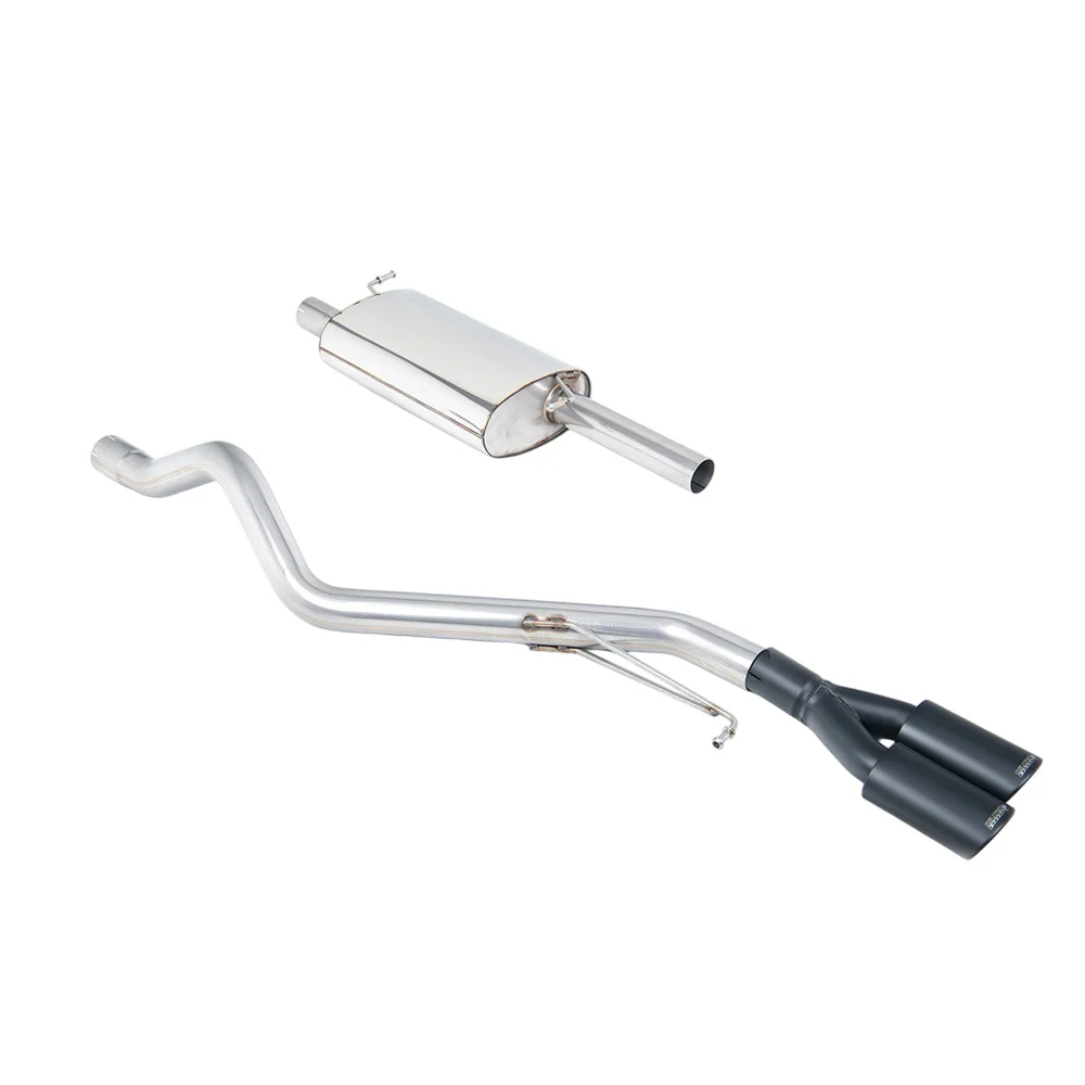 Milltek Cat Back Exhaust Volkswagen Transporter \ Caravelle T5 SWB 2.0 (140ps) 2WD and 4MOTION 10-15 - Image 6