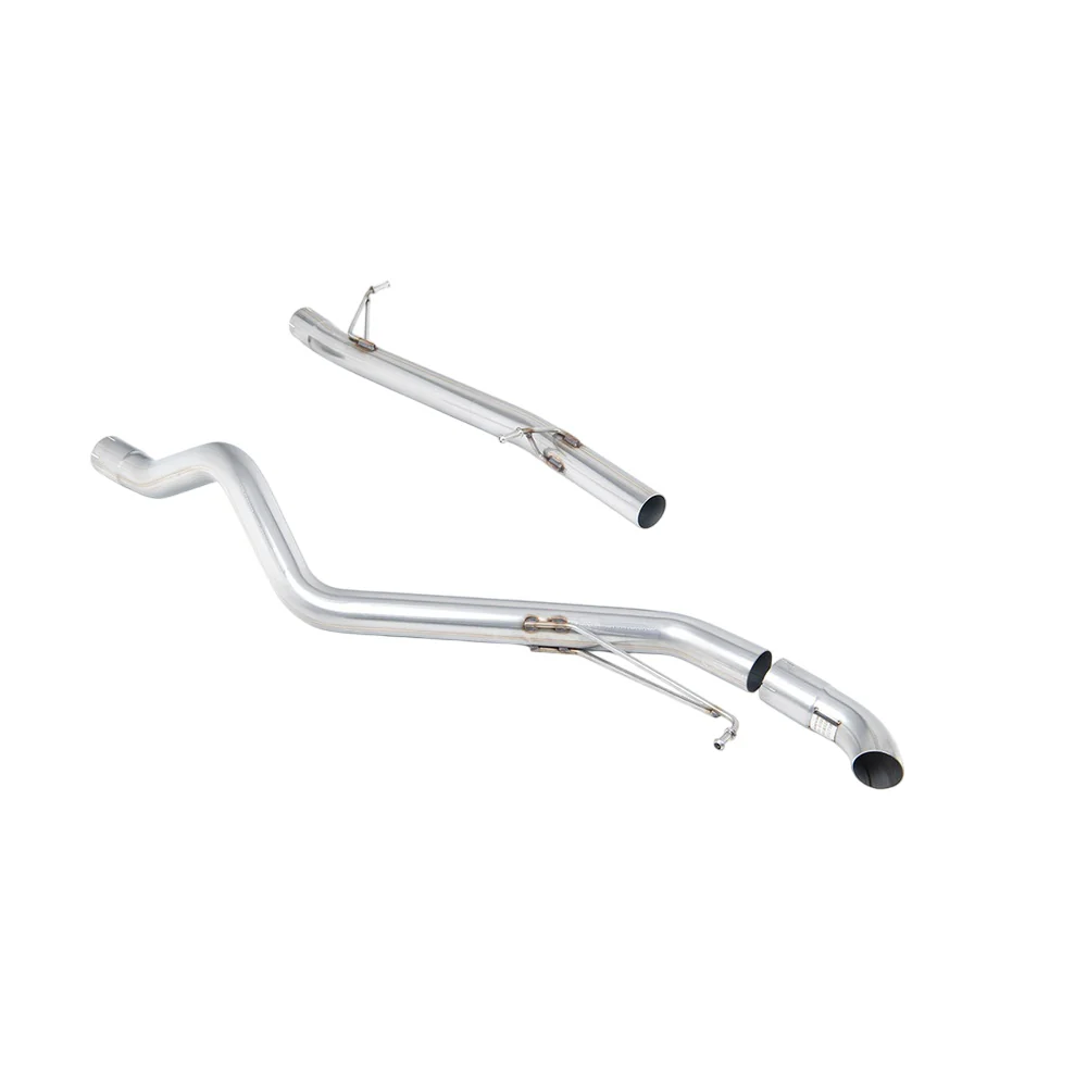 Milltek Cat Back Exhaust Volkswagen Transporter \ Caravelle T5 SWB 2.5 TDi (130ps and 174ps) 2WD and 4MOTION 03-09 - Image 3