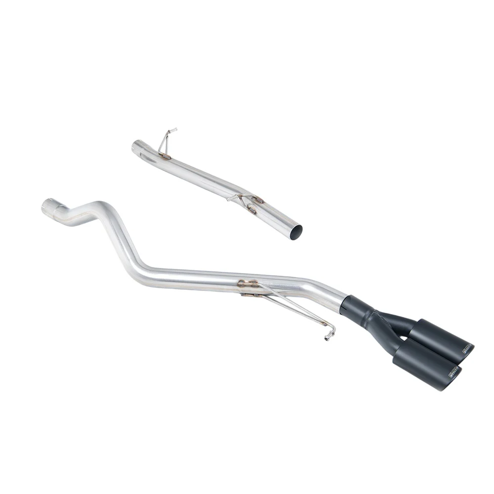 Milltek Cat Back Exhaust Volkswagen Transporter \ Caravelle T5 SWB 2.5 TDi (130ps and 174ps) 2WD and 4MOTION 03-09 - Image 5
