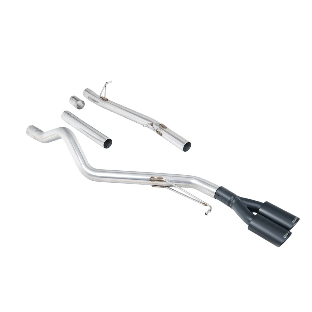 Milltek Cat Back Exhaust Volkswagen Transporter \ Caravelle T6 LWB 150PS and 204PS 2.0 TSI (Petrol) 2WD 17-25 - Image 4