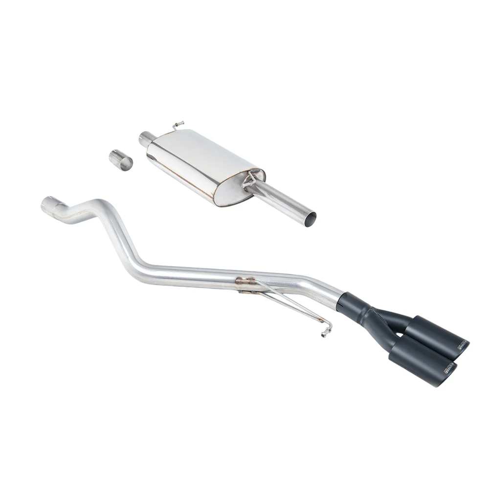 Milltek Cat Back Exhaust Volkswagen Transporter \ Caravelle T6 SWB 150PS and 204PS 2.0 TSI (Petrol) 2WD 17-25 - Image 2