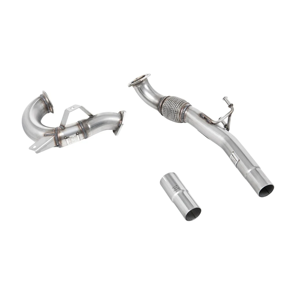 Milltek Large-bore Downpipe and De-cat Exhaust Volkswagen Up! 1.0TSI 90PS (3 and 5-Door) 16-25 - Image 2